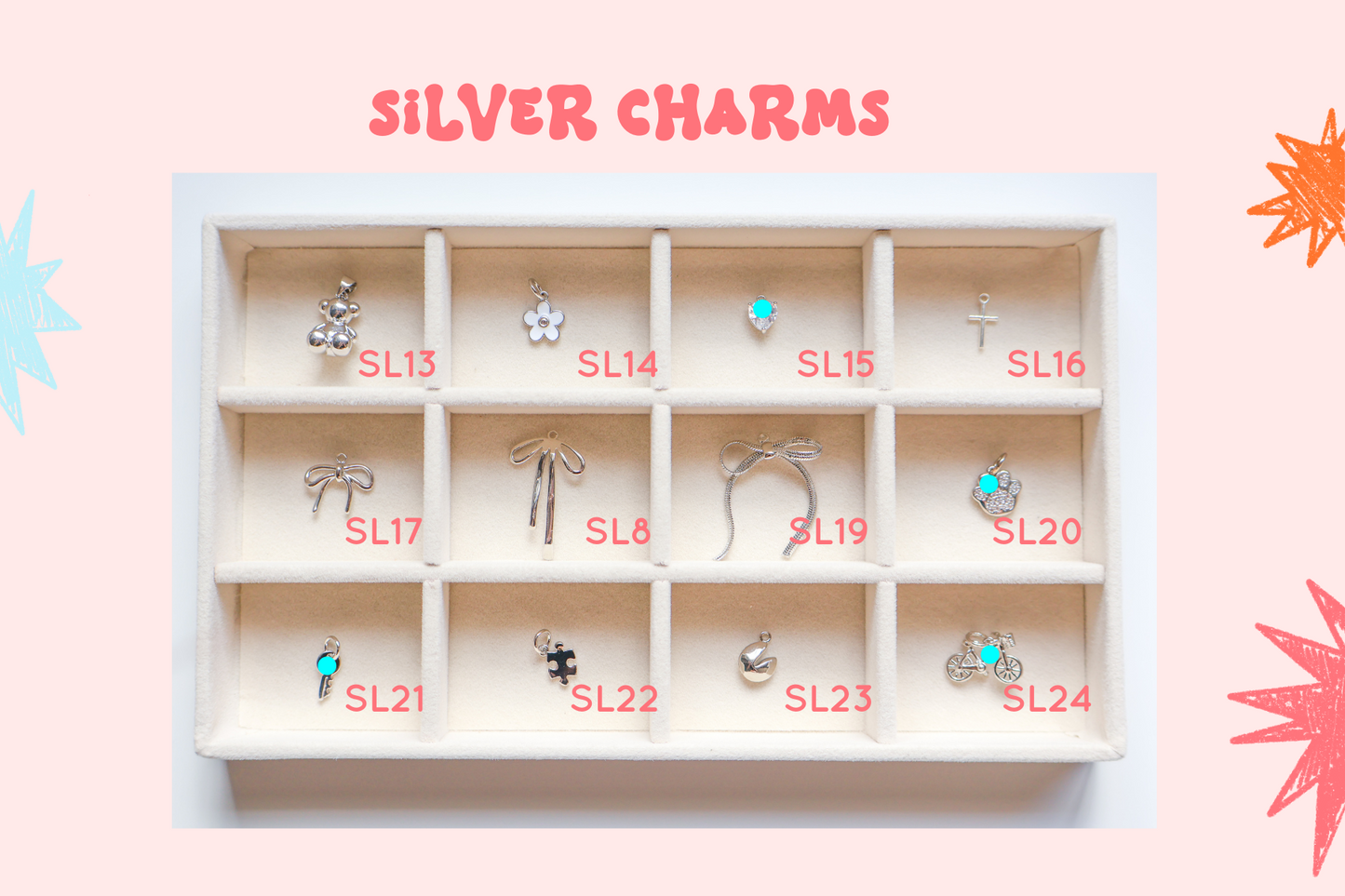 Individual Charms – Pinkalula