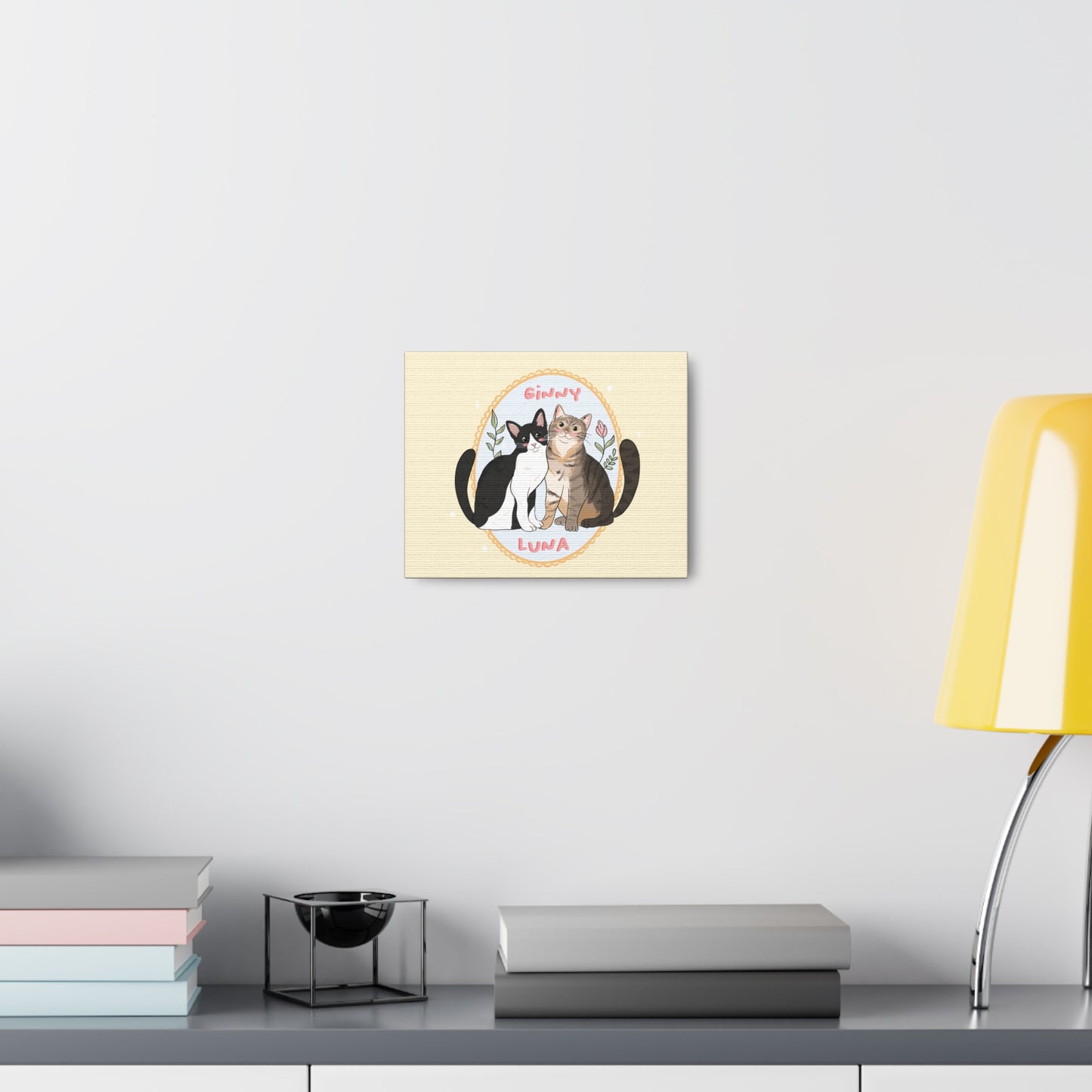 Two Characters Custom - Canvas Gallery Wraps