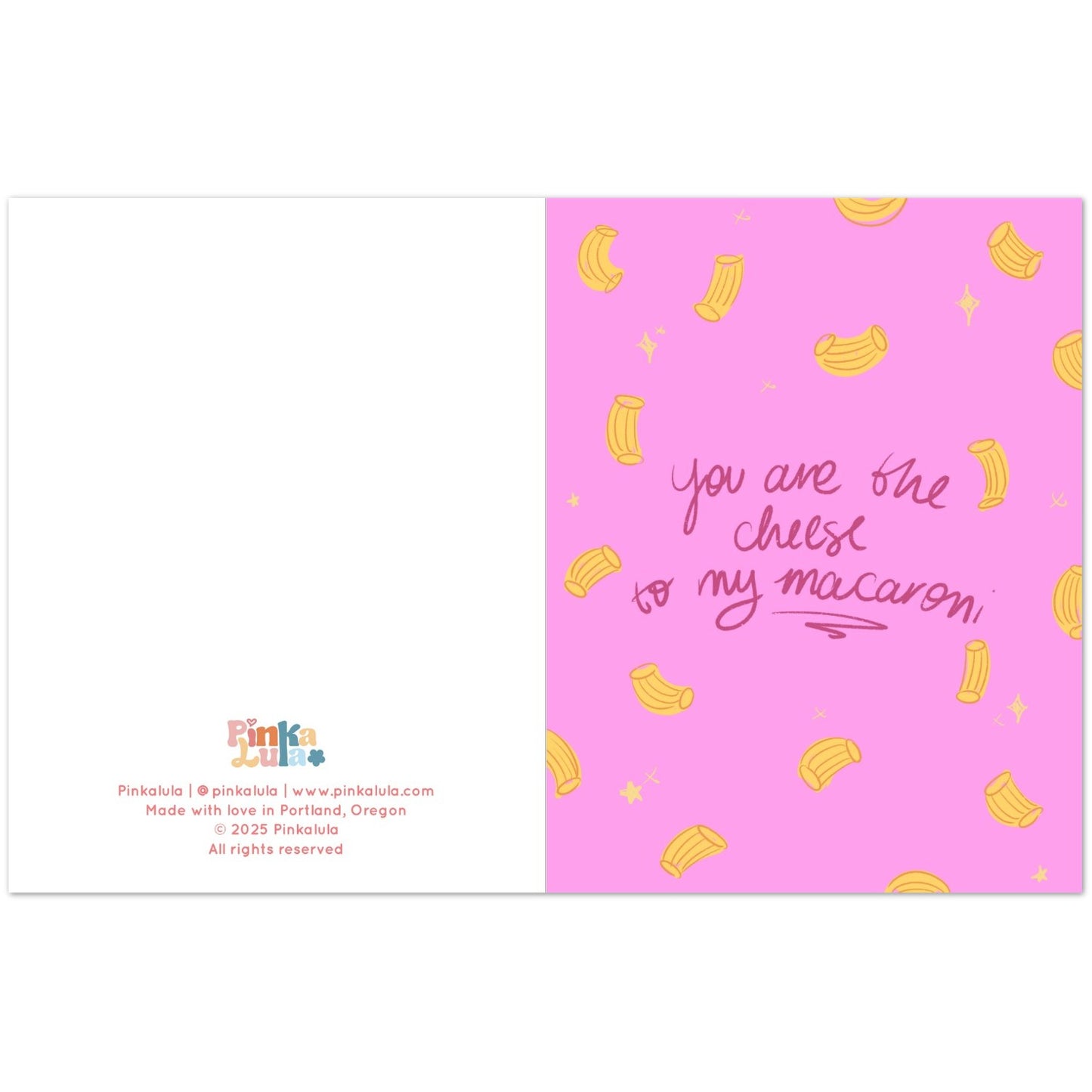 Cheese to my Mac - Love Greeting Card