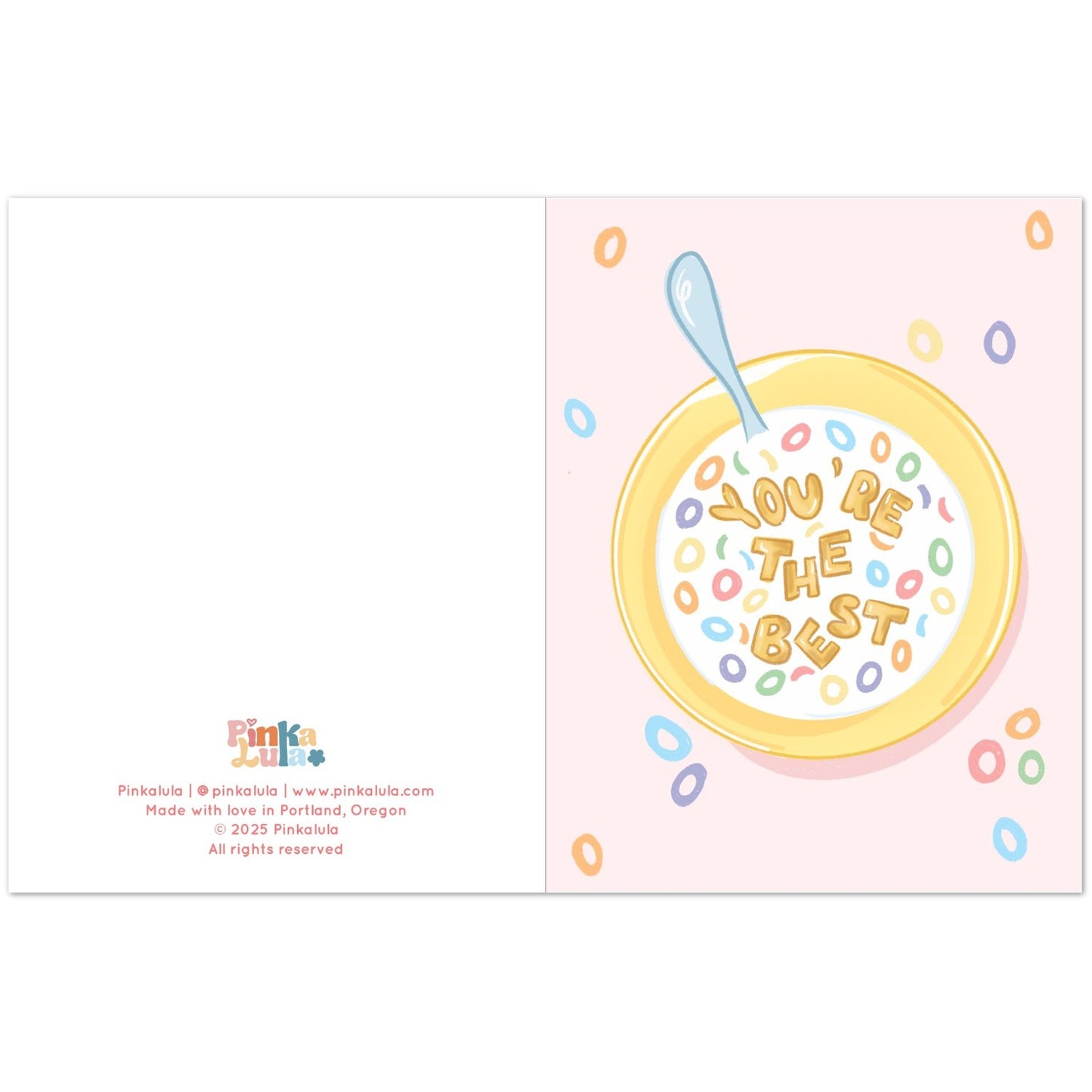 You are the best - Cereal Greeting Card