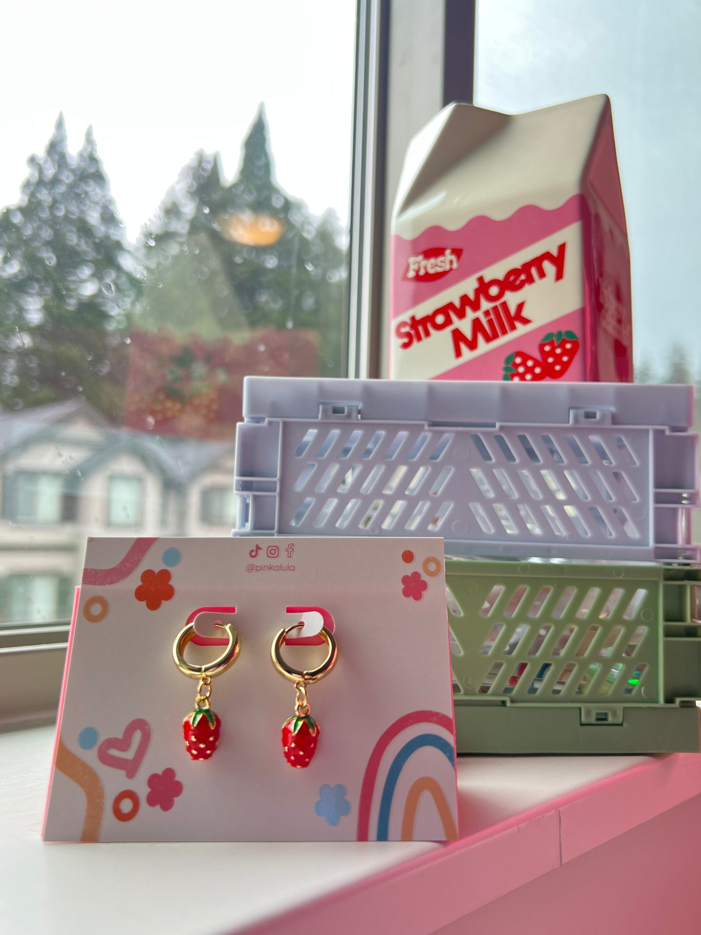 Strawberry Hoops