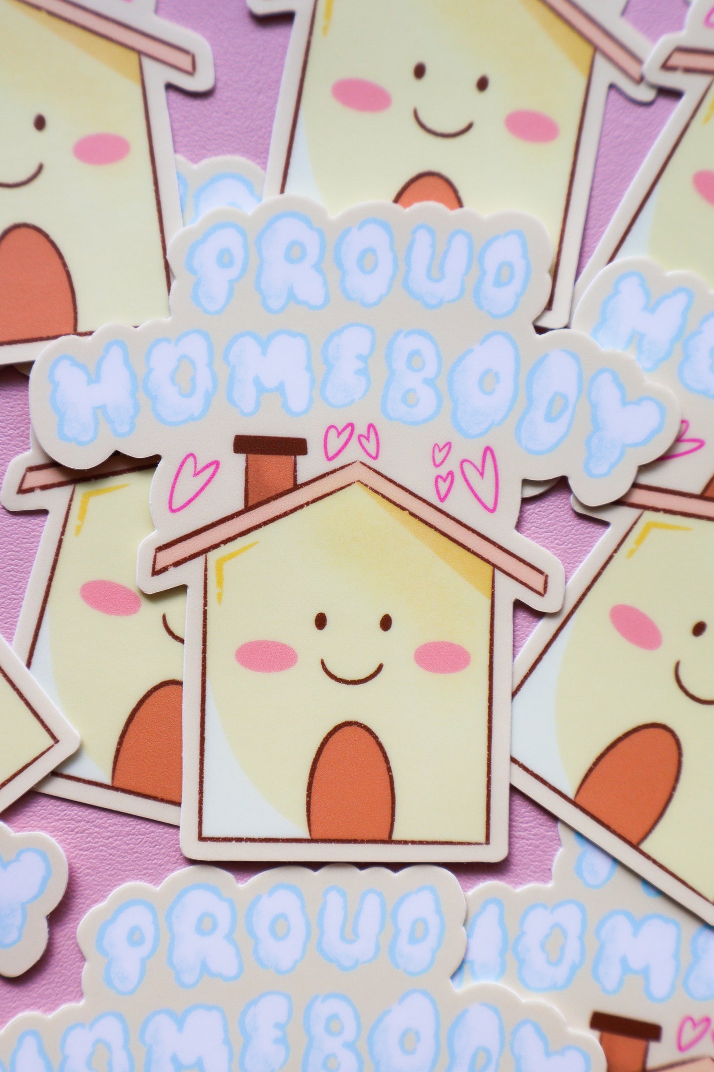 Proud Homebody Sticker