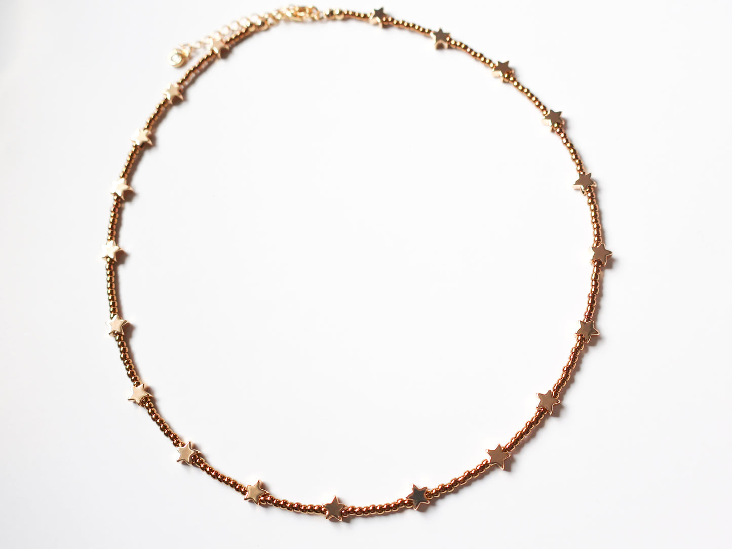 Gold Metallic Star Necklace
