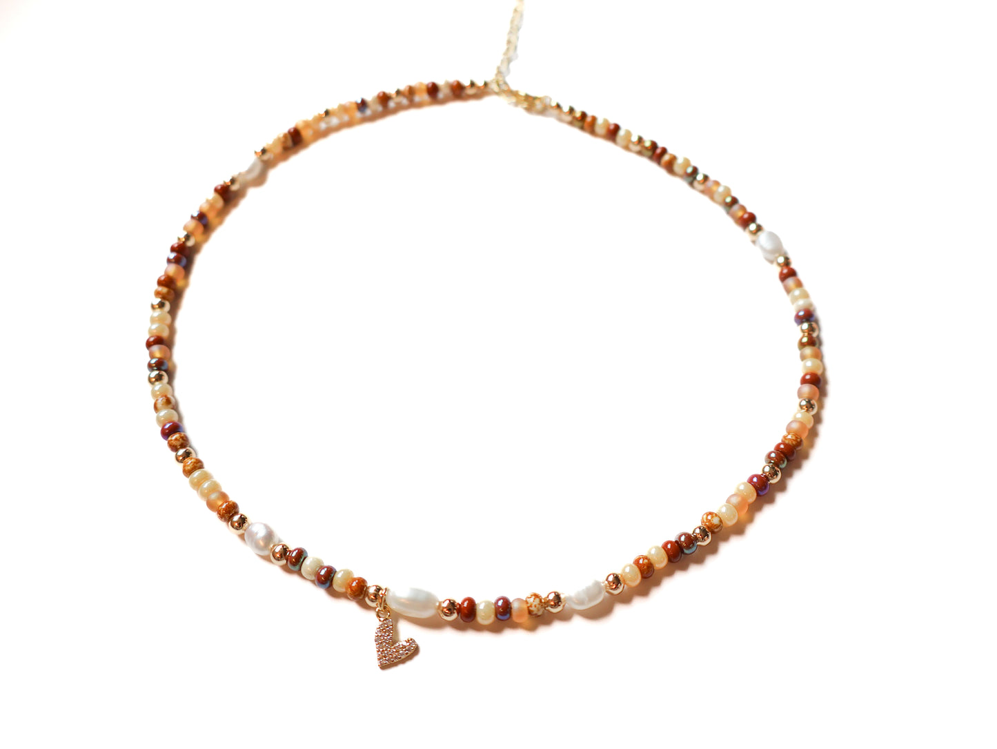 Earthy Beaded Necklace