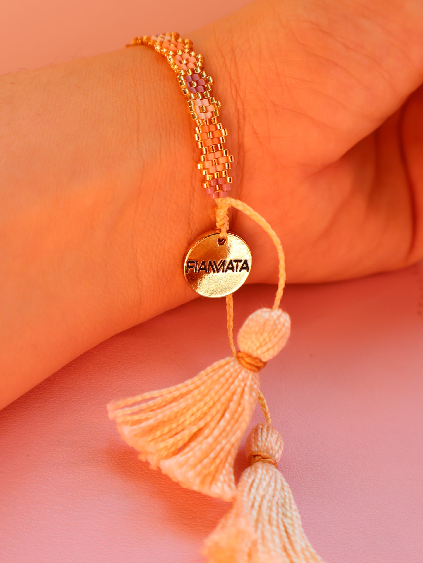 Pom-Pom Miyuki Bracelet