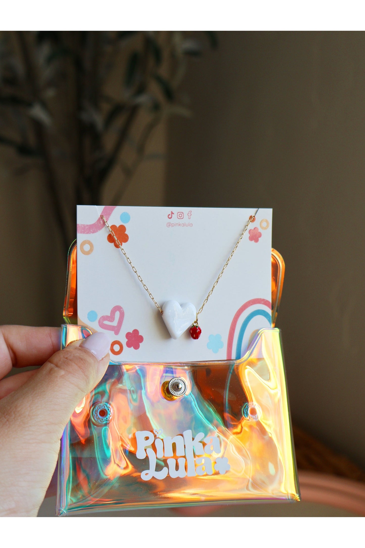 Murano Heart Necklace