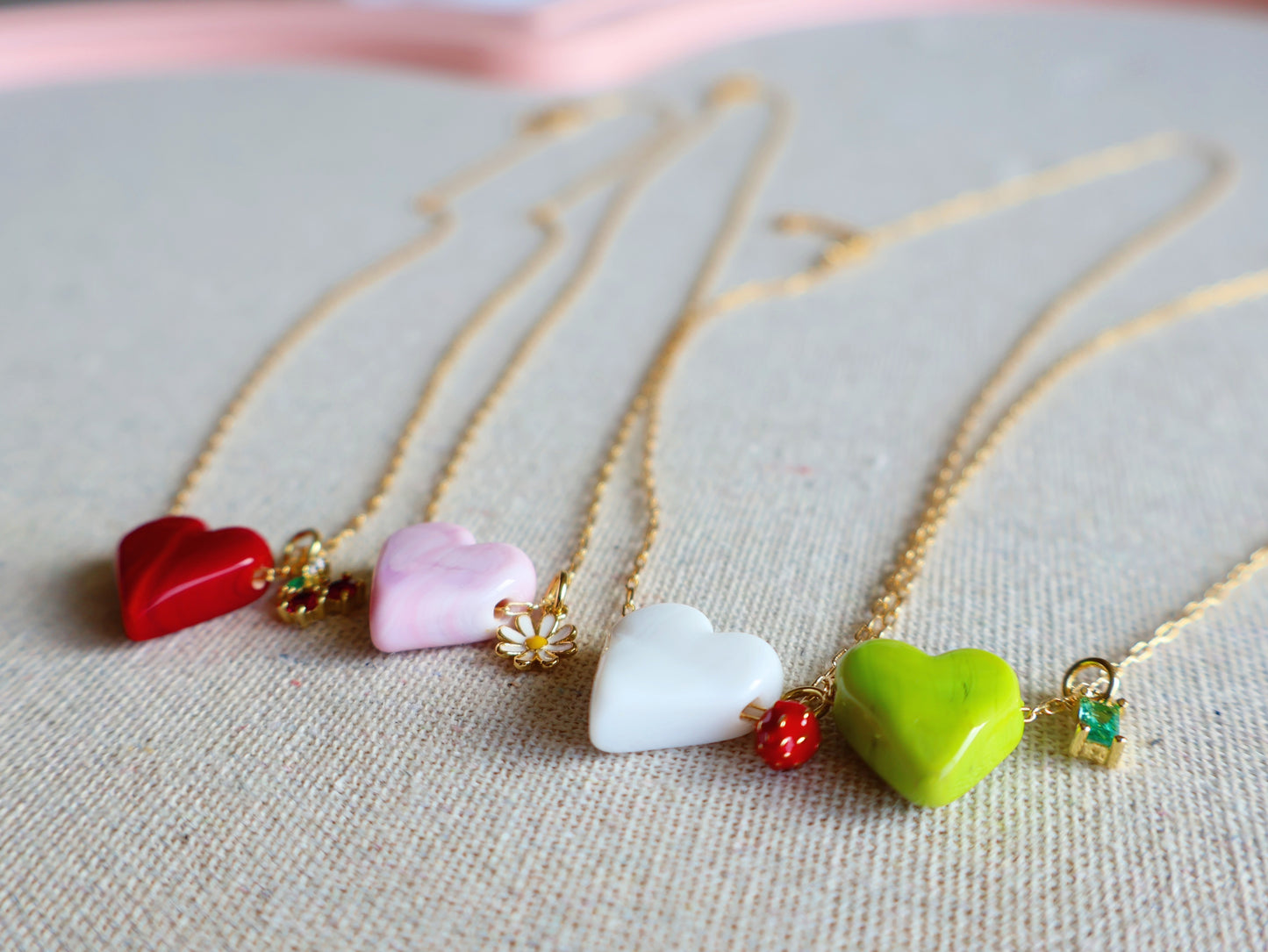 Murano Heart Necklace