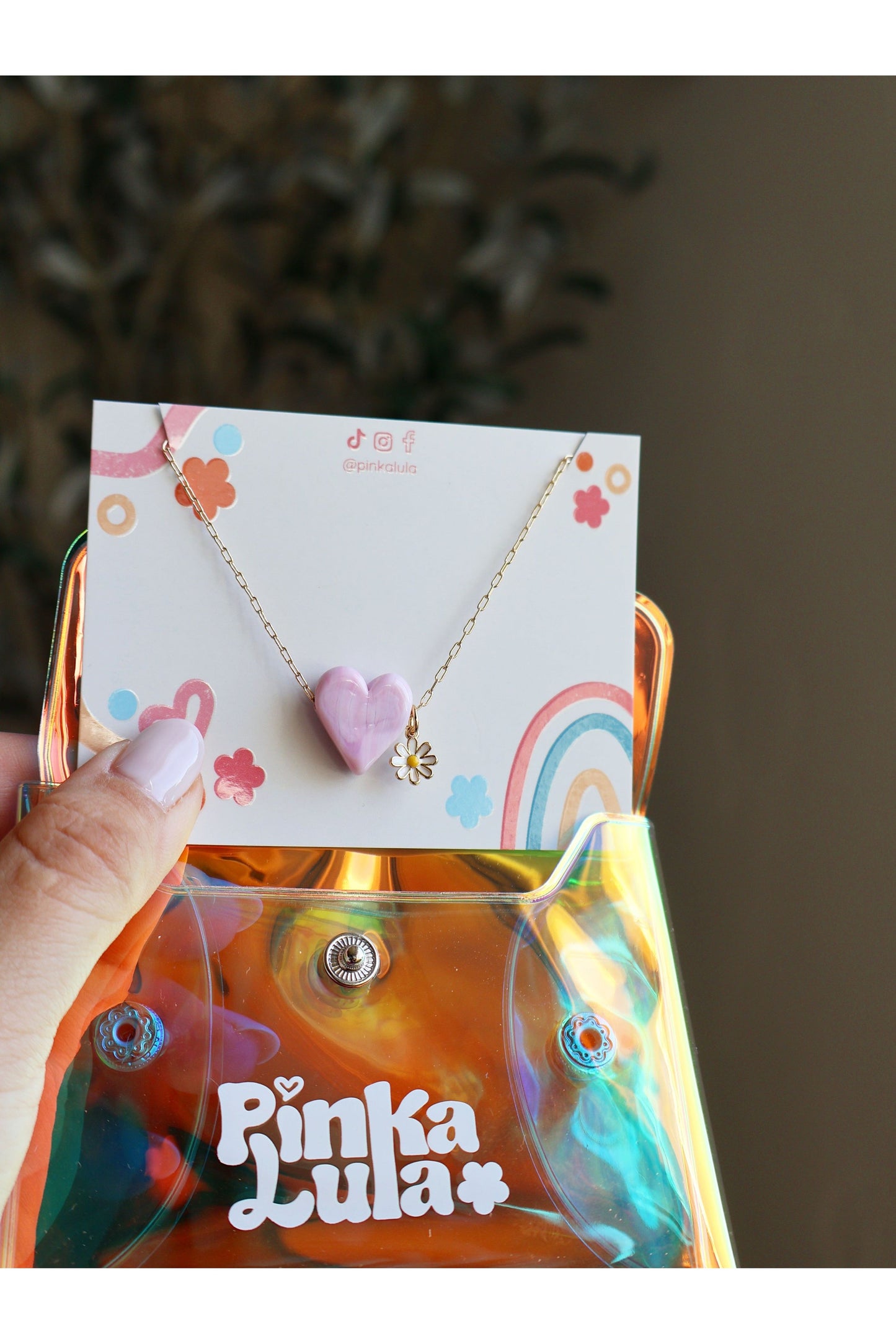 Murano Heart Necklace