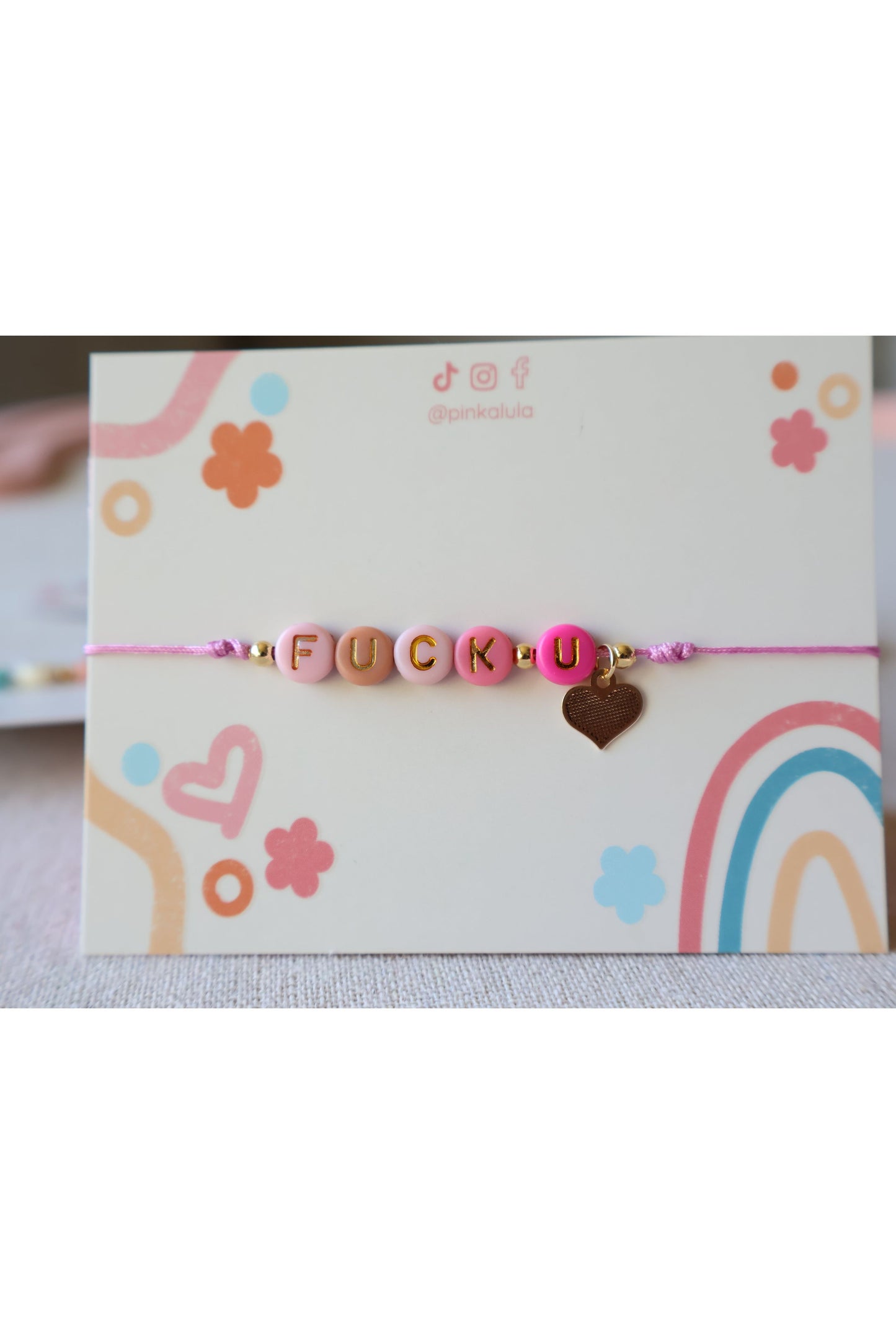 Sassy F*ck U Adjustable Bracelet
