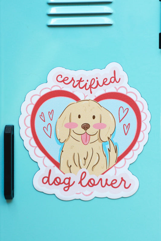 Dog Lover Certified - Magnet