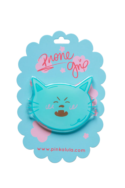 Drama Cat Acrylic Phone Grip