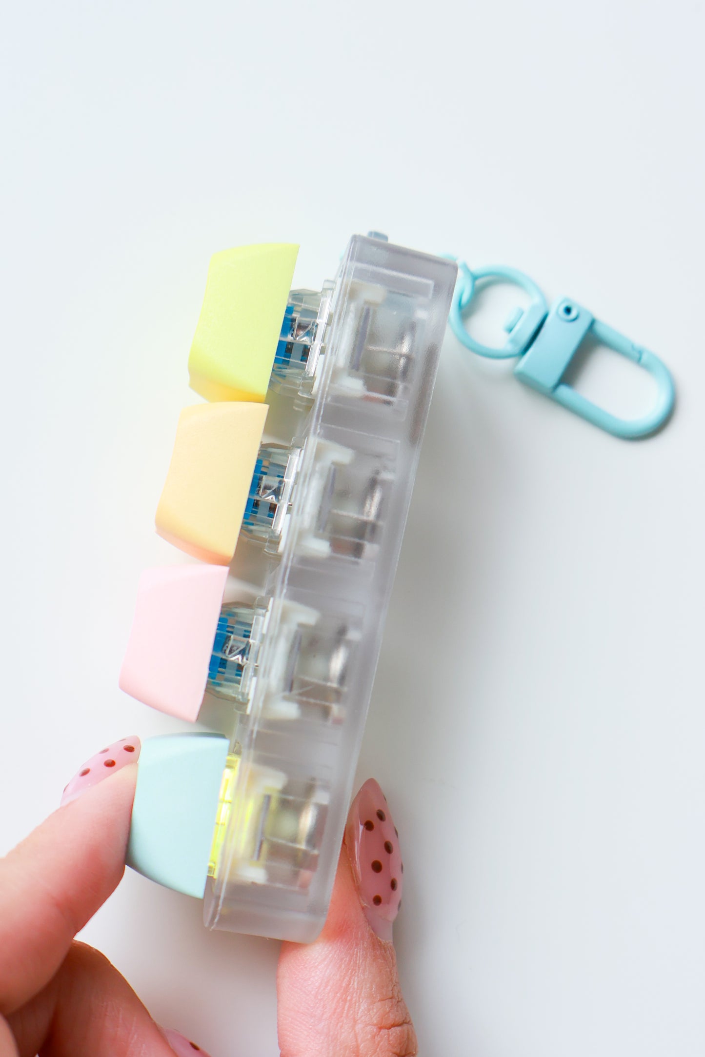 Delete Drama Keycap Keychain