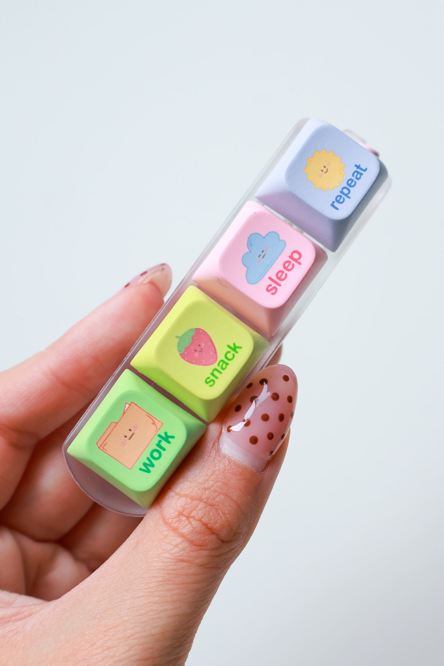 Routine Keycap Keychain