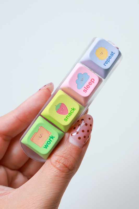 Routine Keycap Keychain