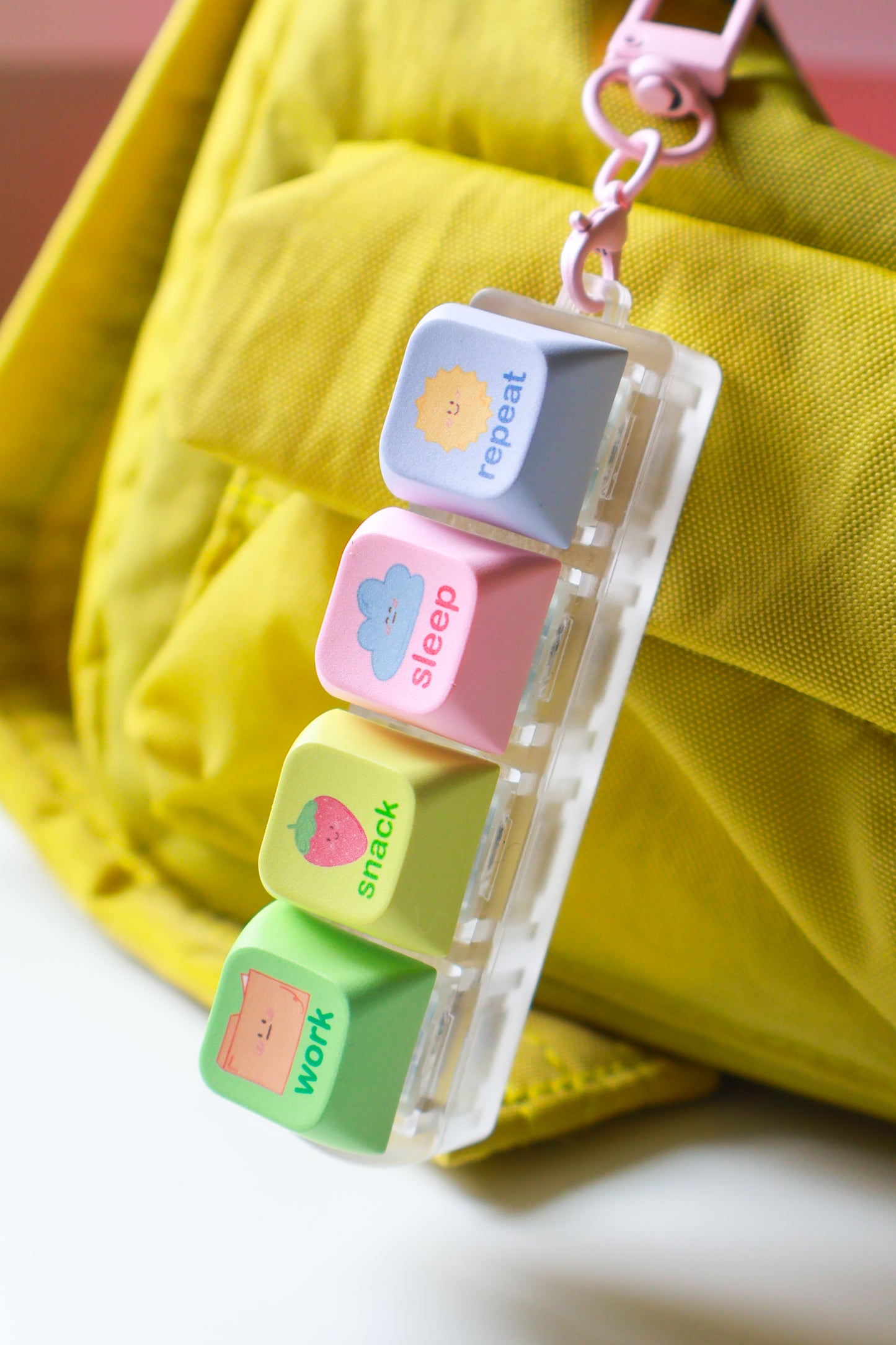 Routine Keycap Keychain