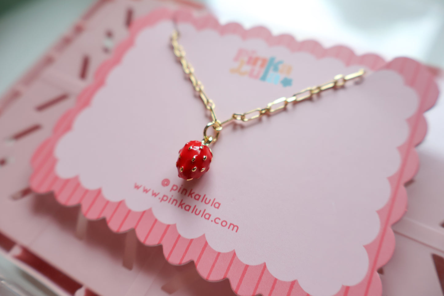 Strawberry Necklace