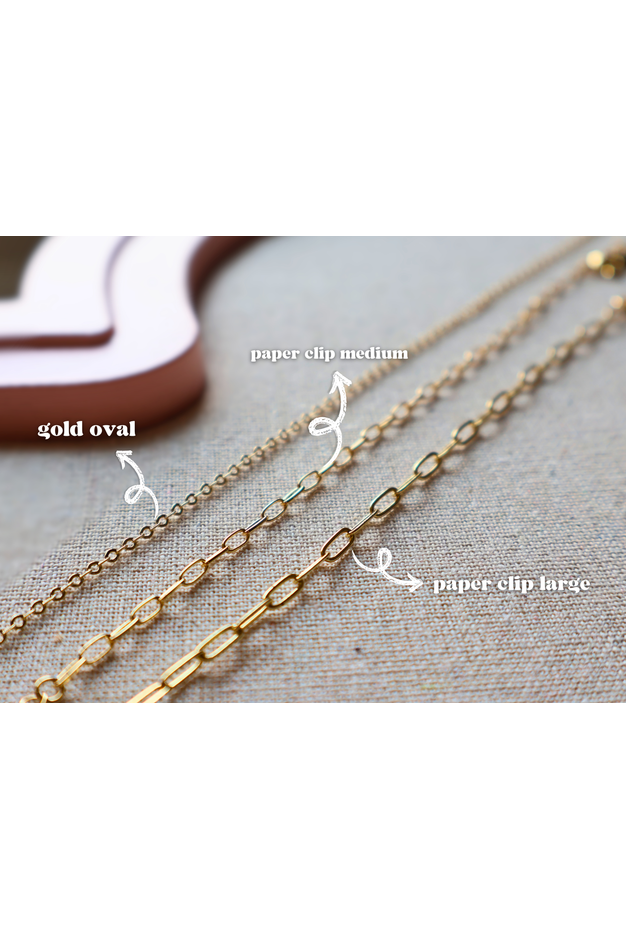 Mother of Pearl Name Necklace