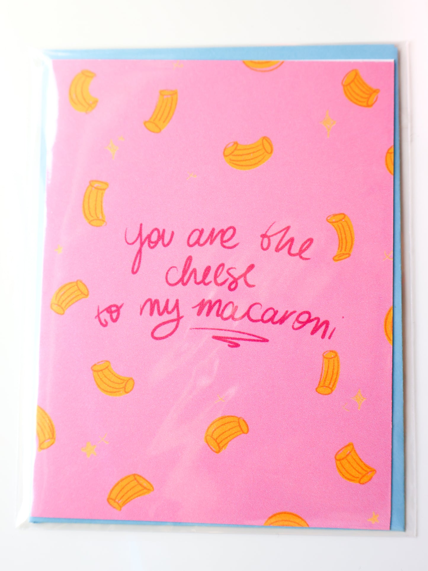 Cheese to my Mac - Love Greeting Card
