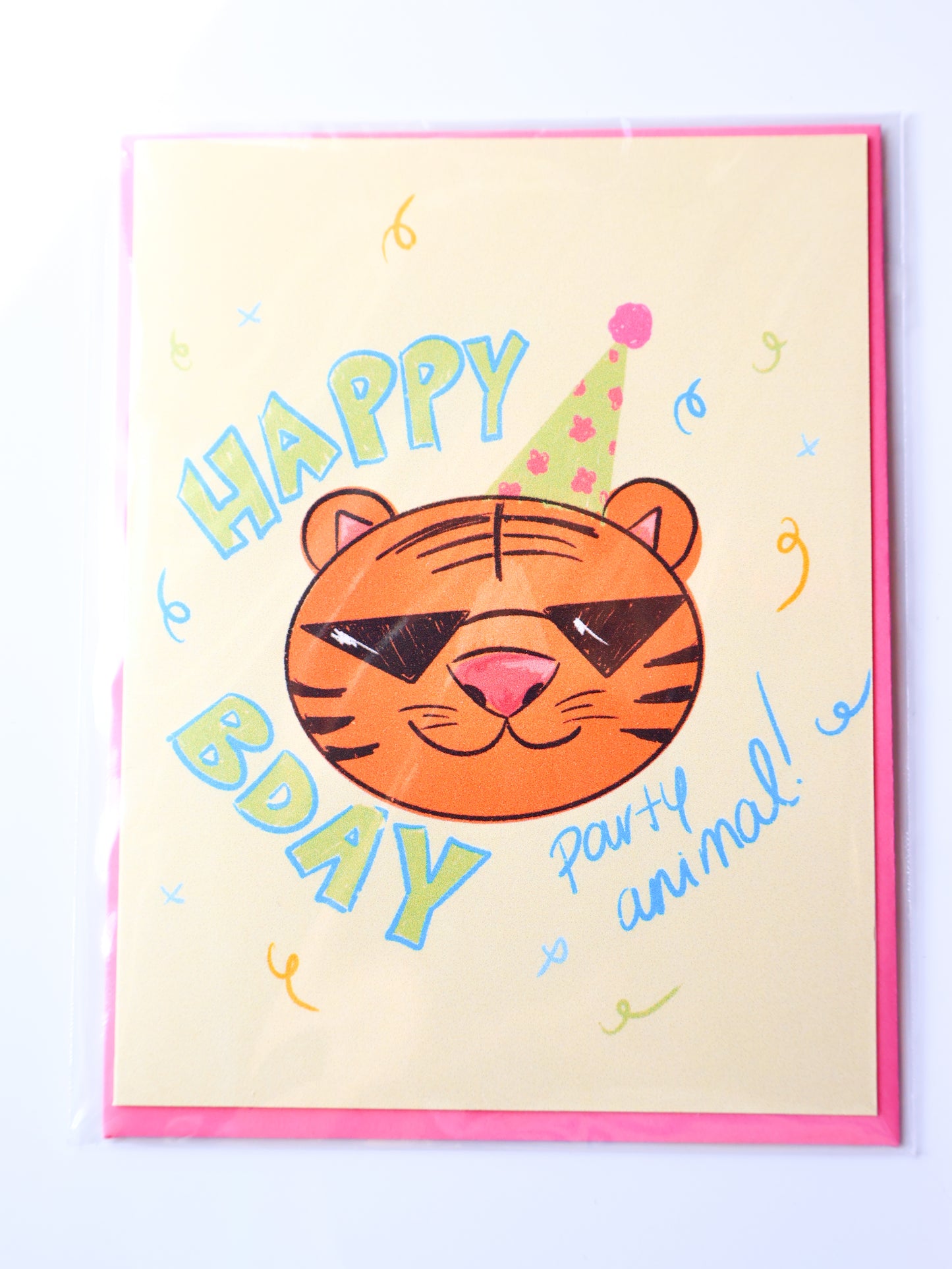 Party Animal - Birthday Greeting Card