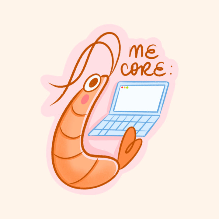 Me core Sticker
