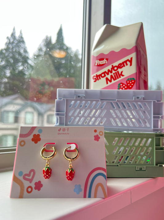 Strawberry Hoops