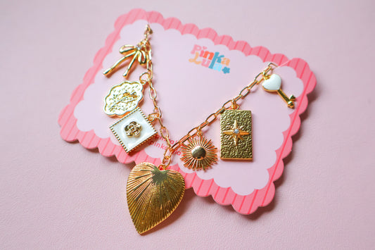 Vintage Love Charm Necklace