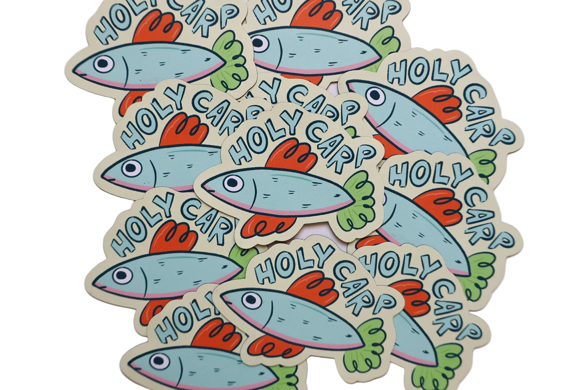 Holy Carp Sticker