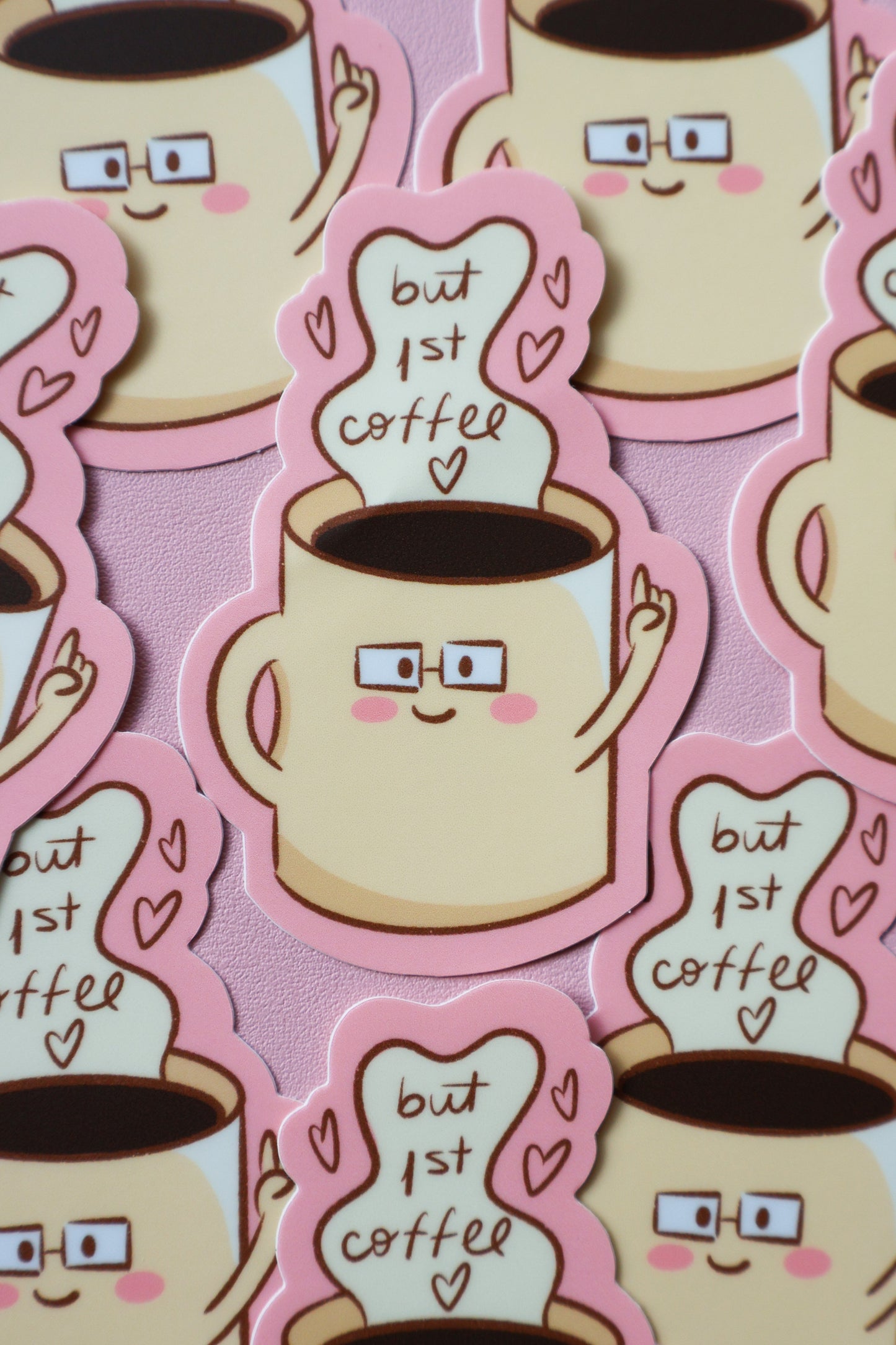 But First Coffee Sticker