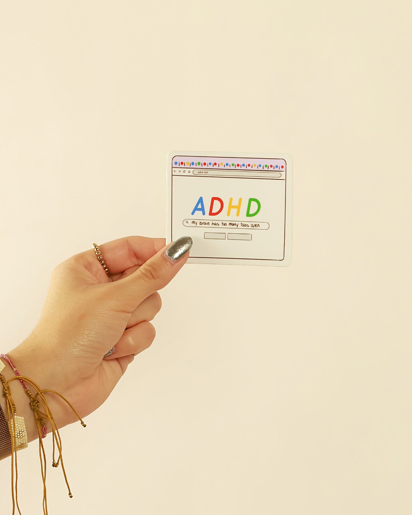 ADHD Sticker