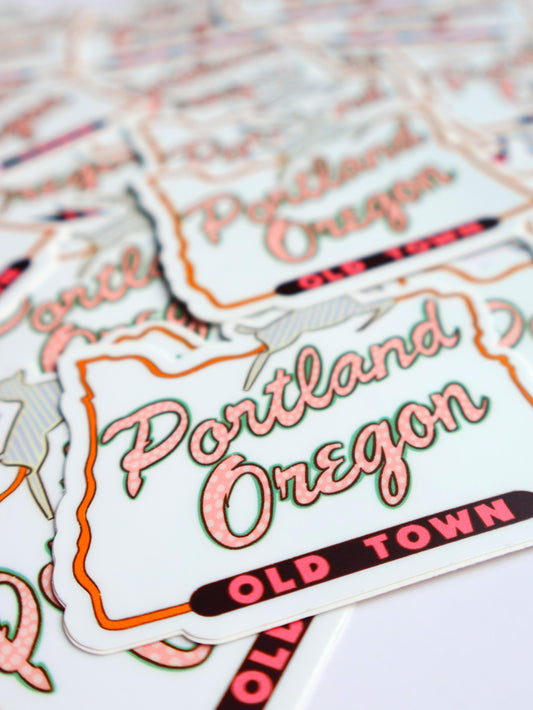 Old Town PDX Sticker