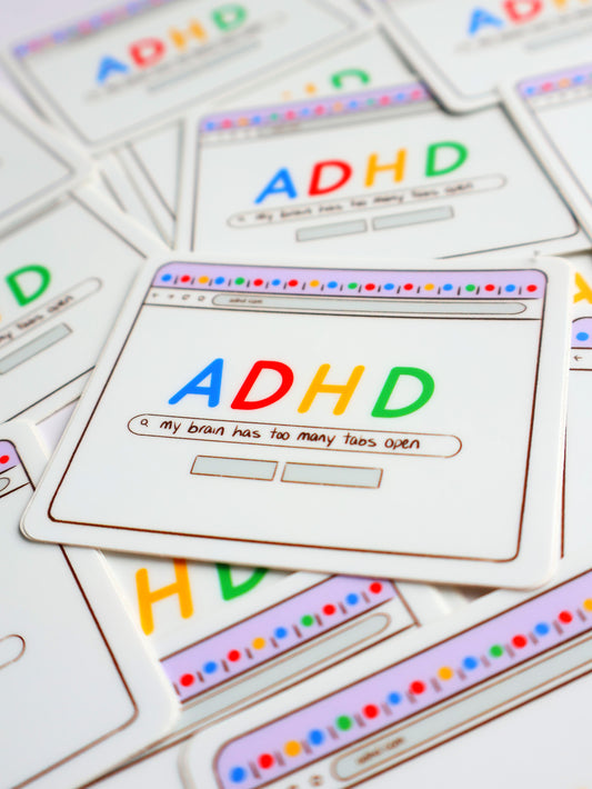 ADHD Sticker