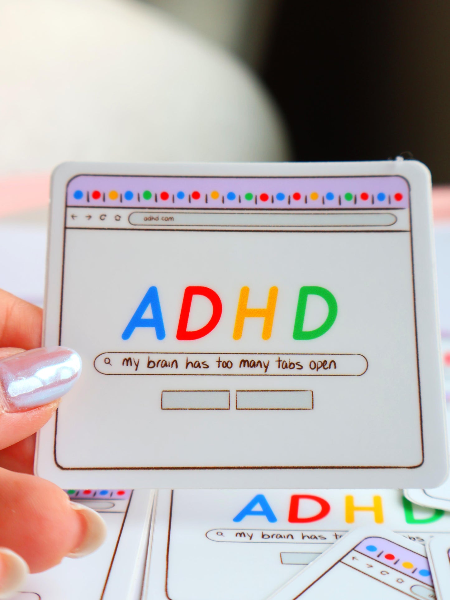 ADHD Sticker