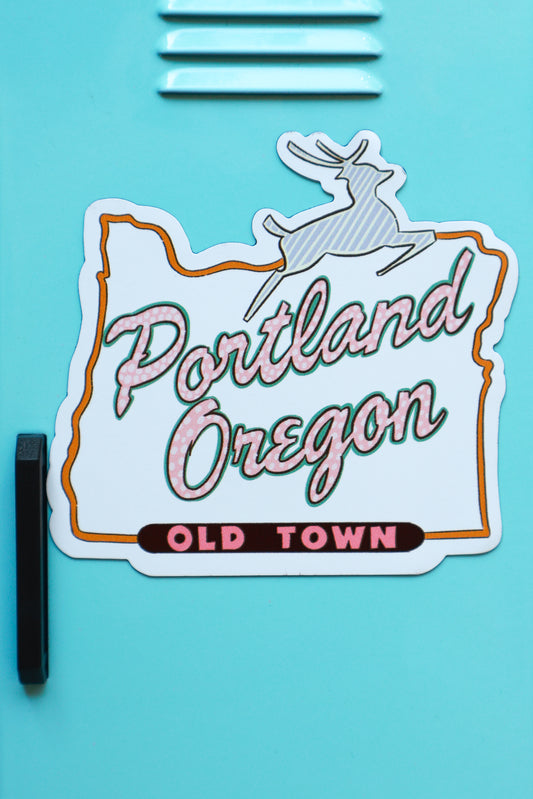 PDX Old Town Magnet