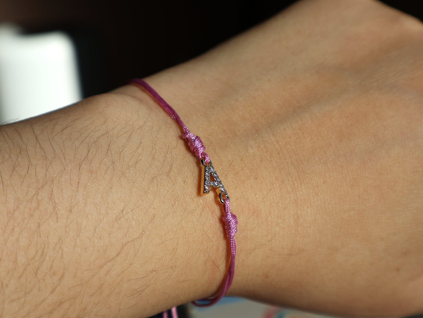 Initial Adjustable Bracelet