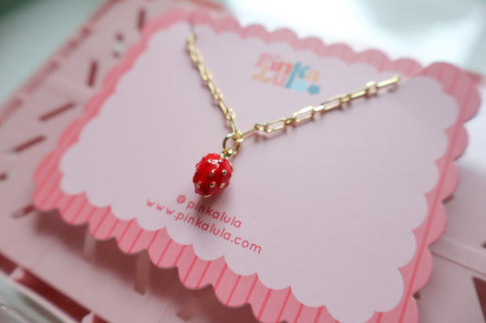 Strawberry Necklace
