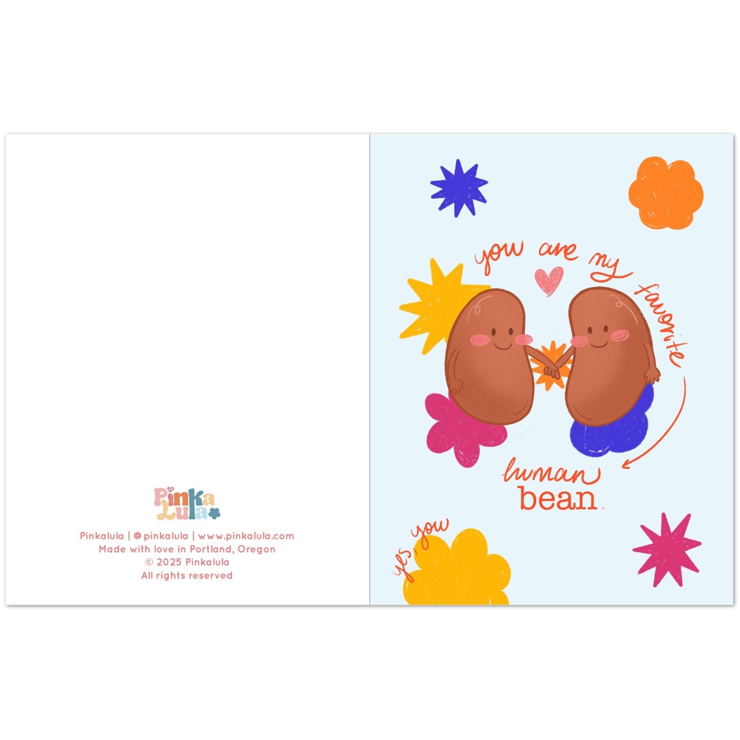 Fav Human Bean - Love Greeting Card