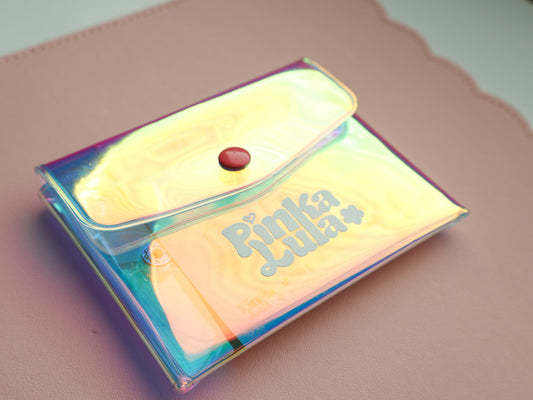Pinkalula Holographic Pouch