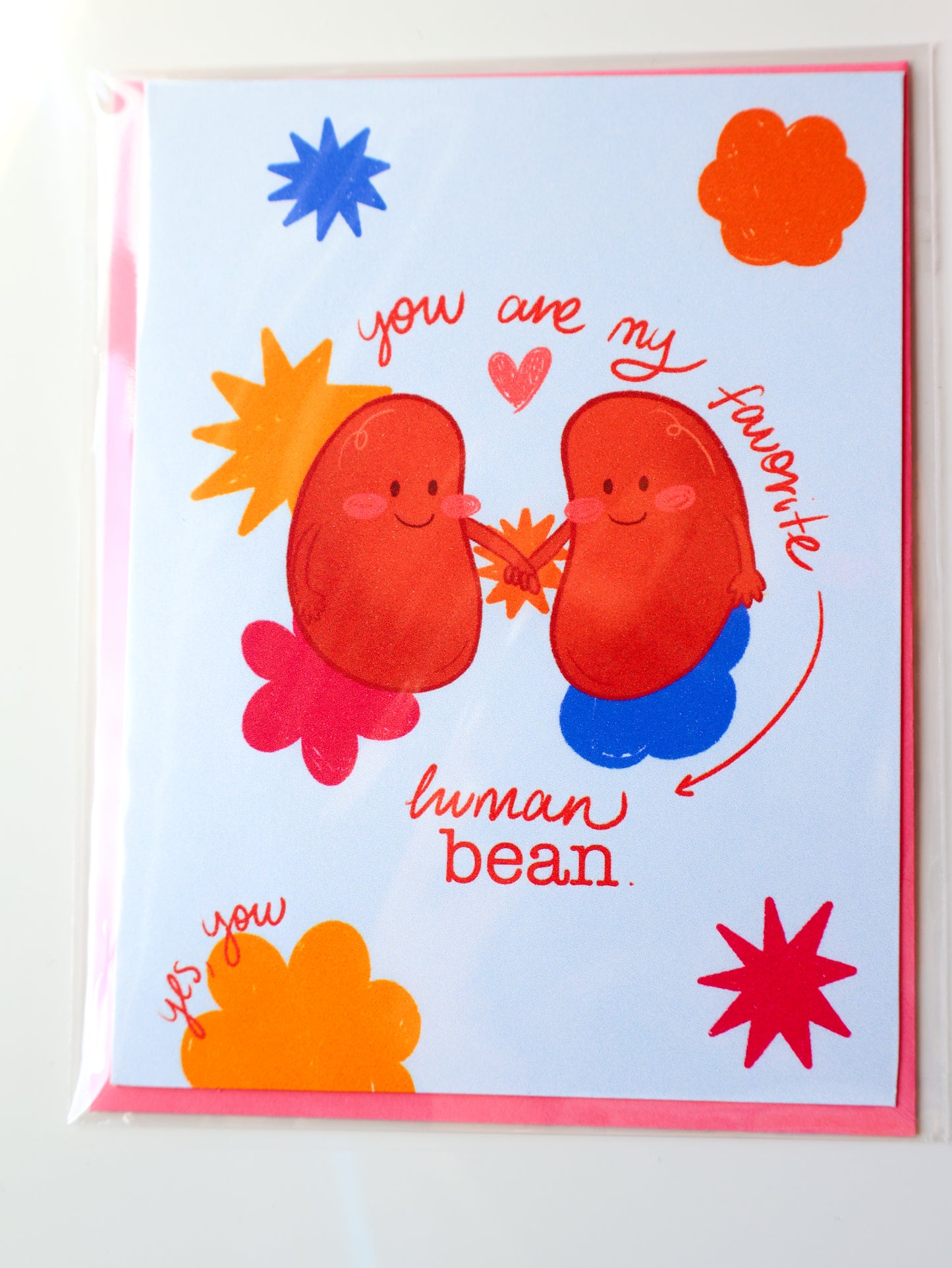 Fav Human Bean - Love Greeting Card
