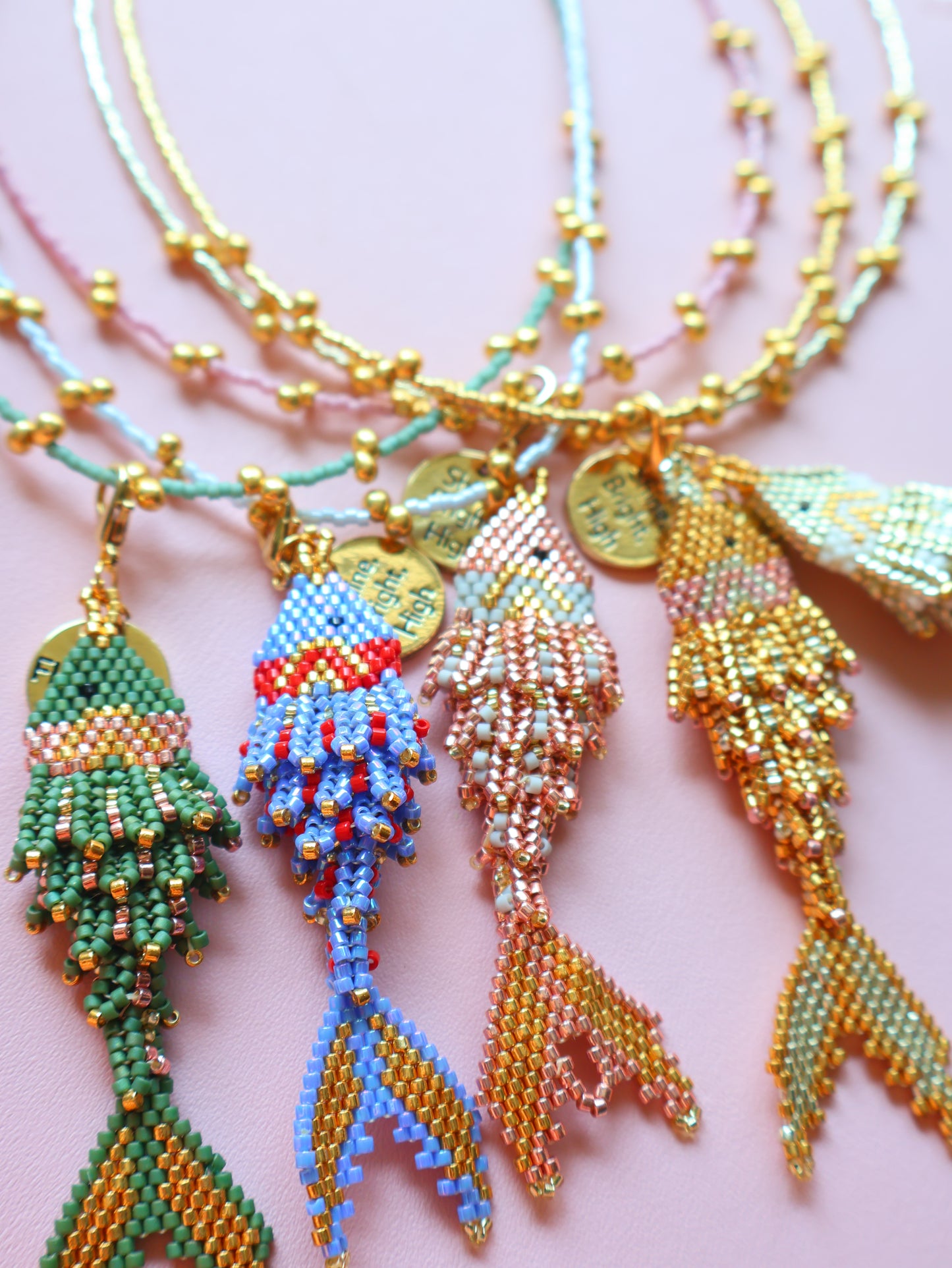 Drop Necklace - Miyuki Beads