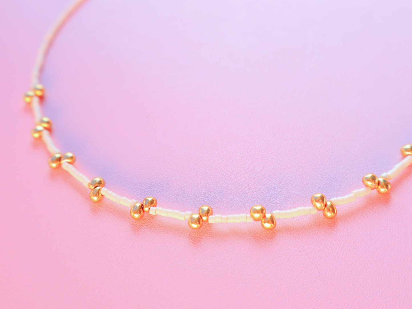 Drop Necklace - Miyuki Beads