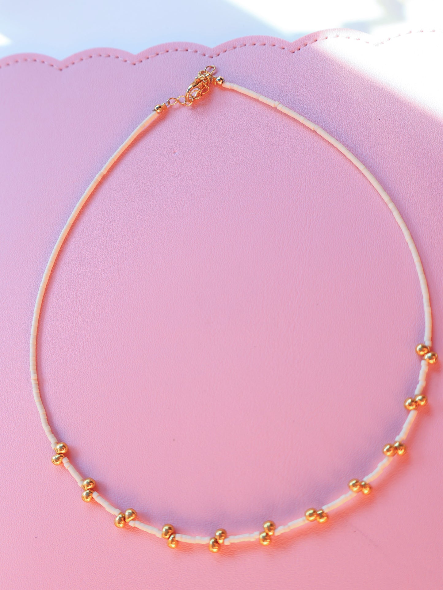 Drop Necklace - Miyuki Beads