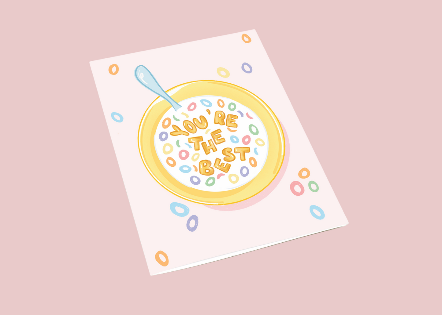 You are the best -  Cereal Greeting Card