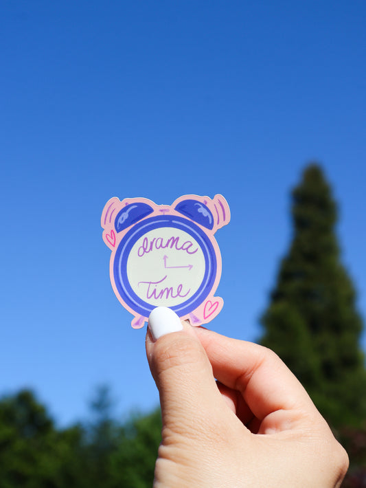 Drama time - Vinyl Sticker