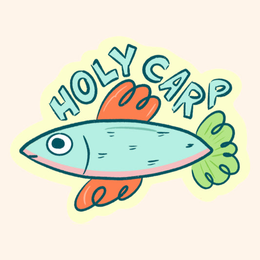 Holy Carp Sticker
